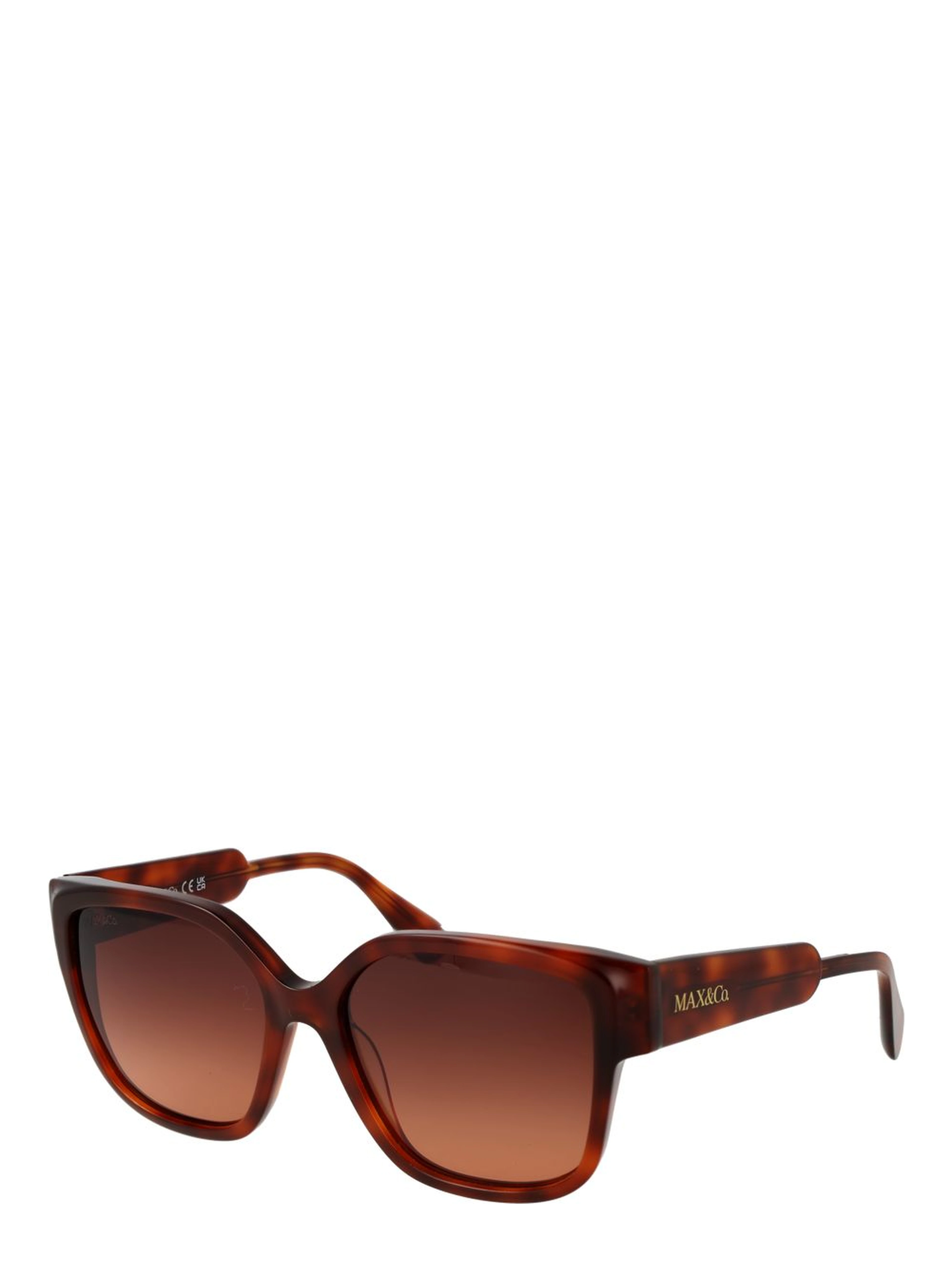 Brown Plastic Sunglasses