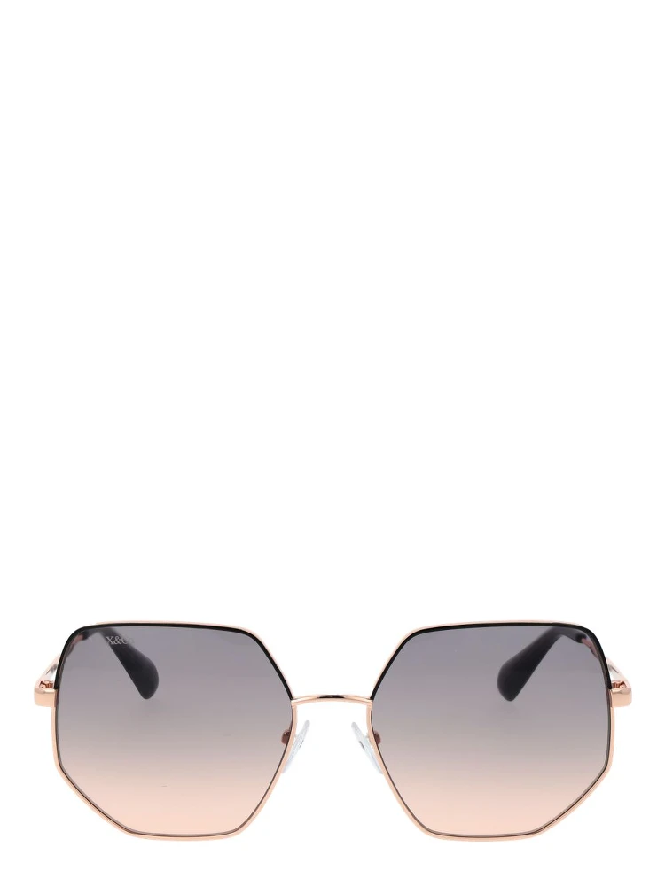 Rose Gold Metal Sunglasses alternative