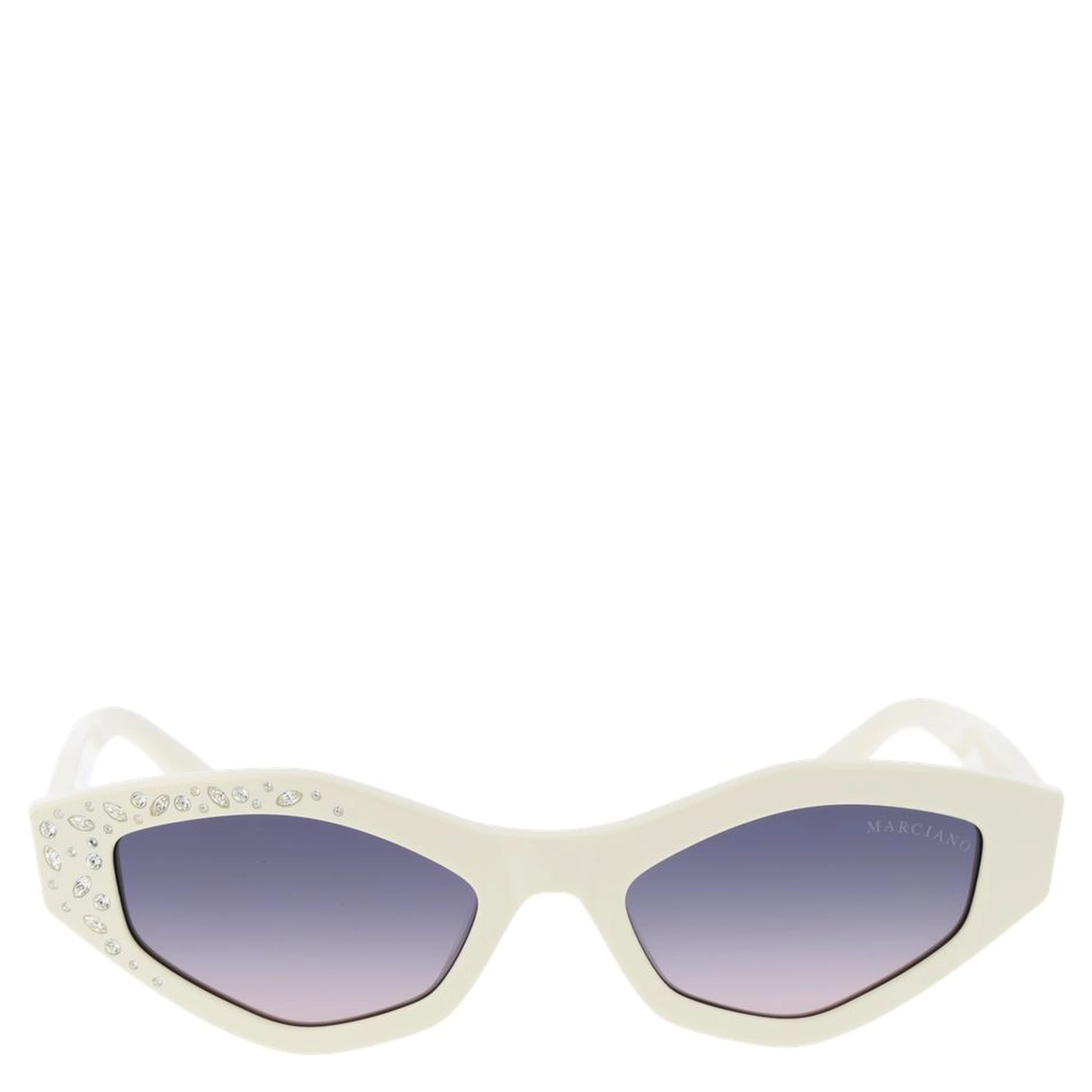 White Plastic Sunglasses