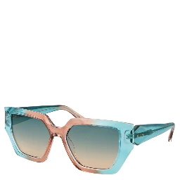 Turquoise Plastic Sunglasses
