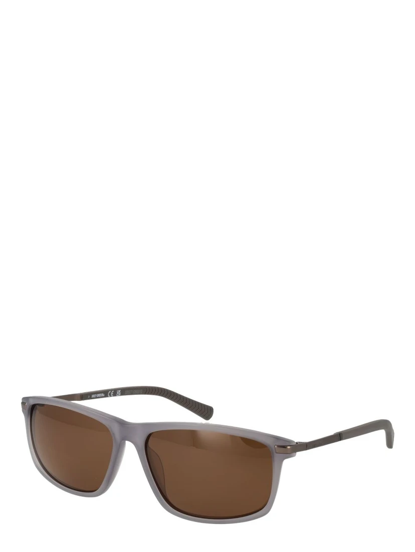 Gray Plastic Sunglasses