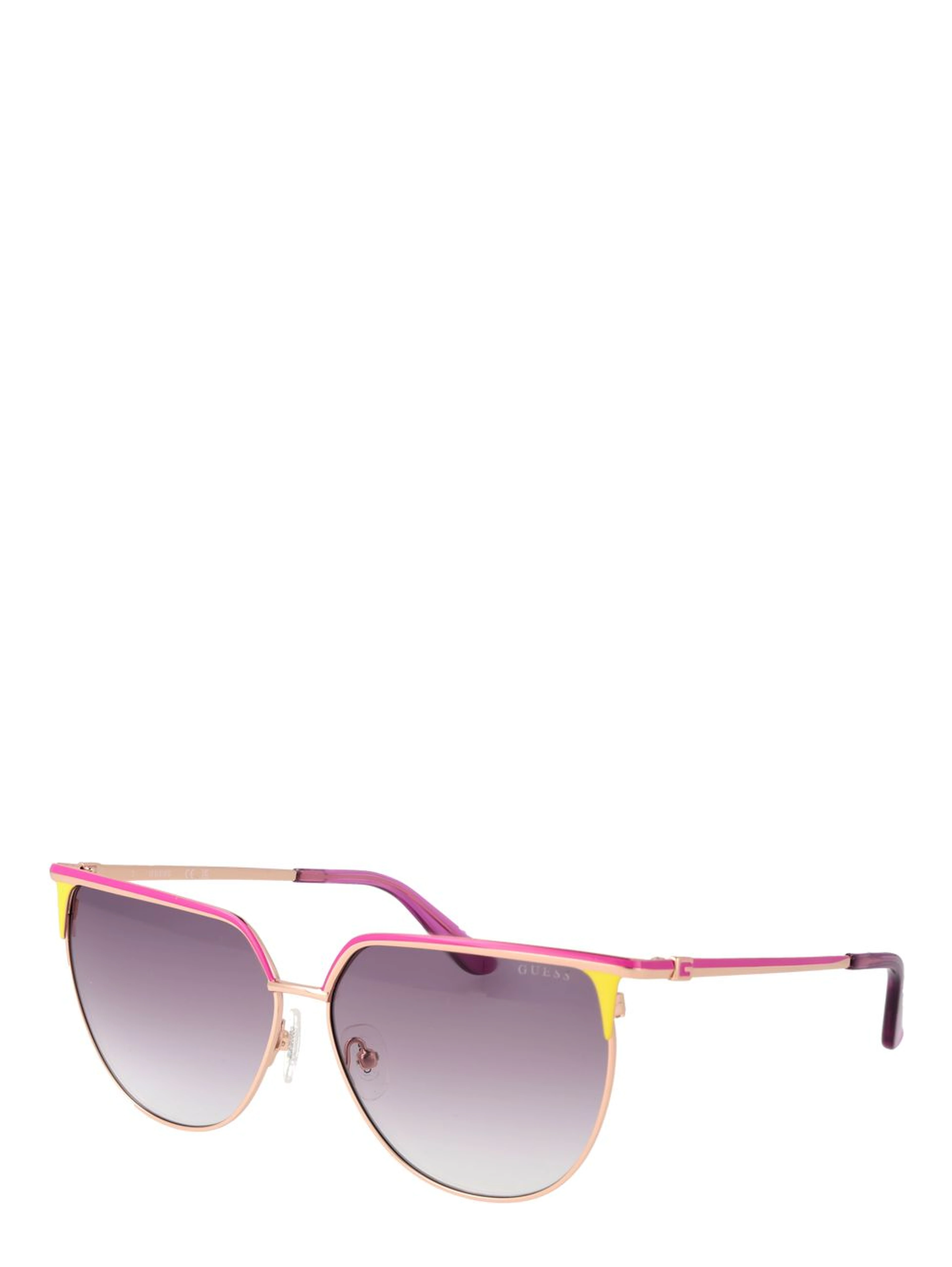 Rose Gold Metal Sunglasses