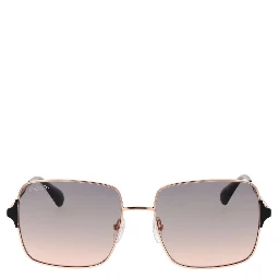 Rose Gold Metal Sunglasses