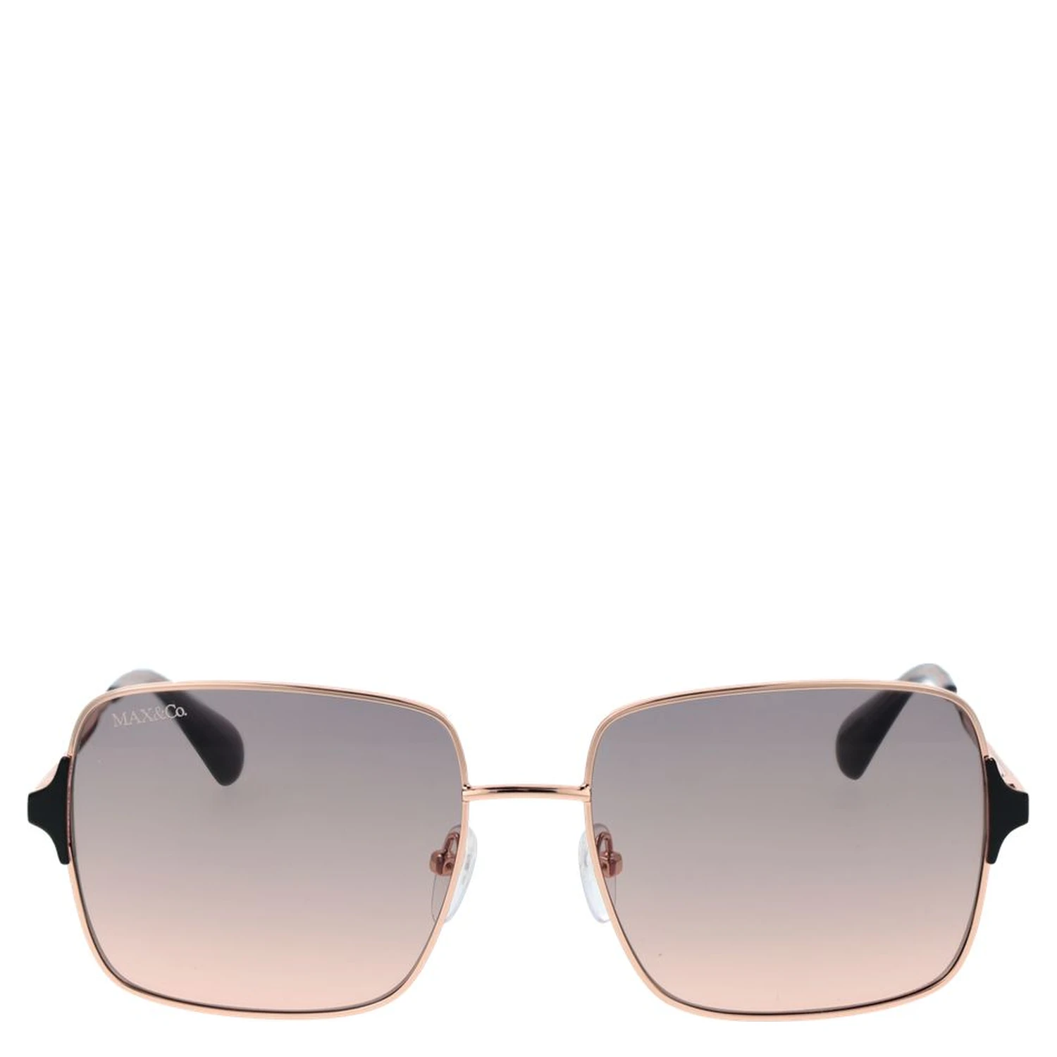 Rose Gold Metal Sunglasses