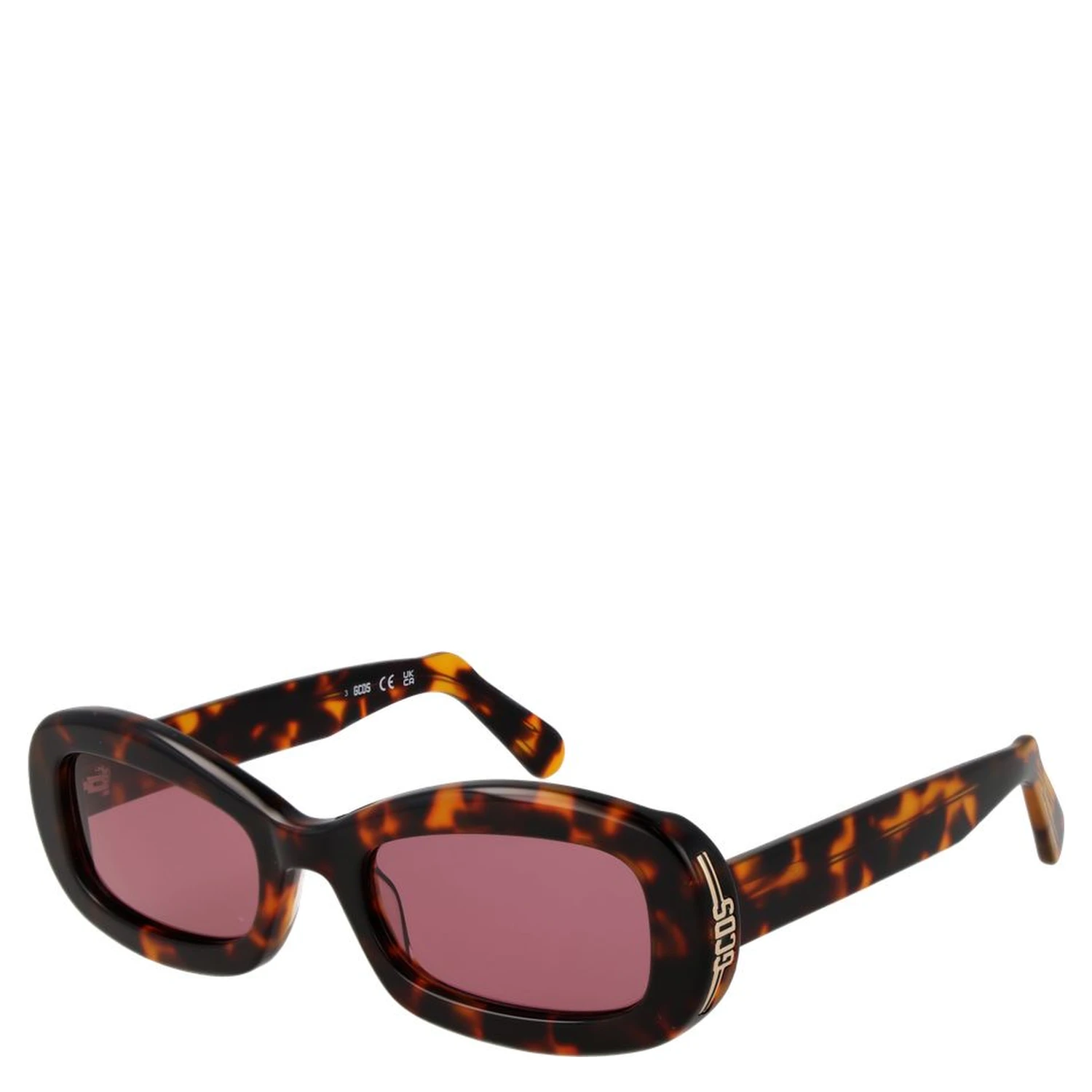 Brown Plastic Sunglasses