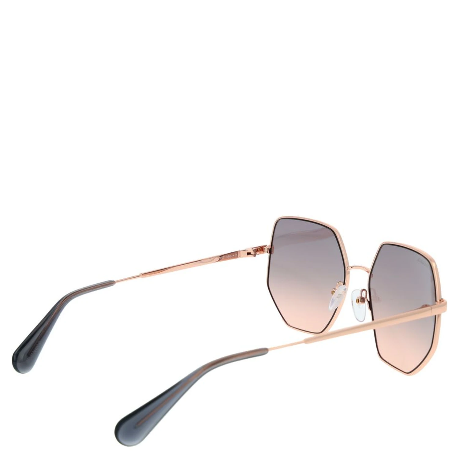 Rose Gold Metal Sunglasses