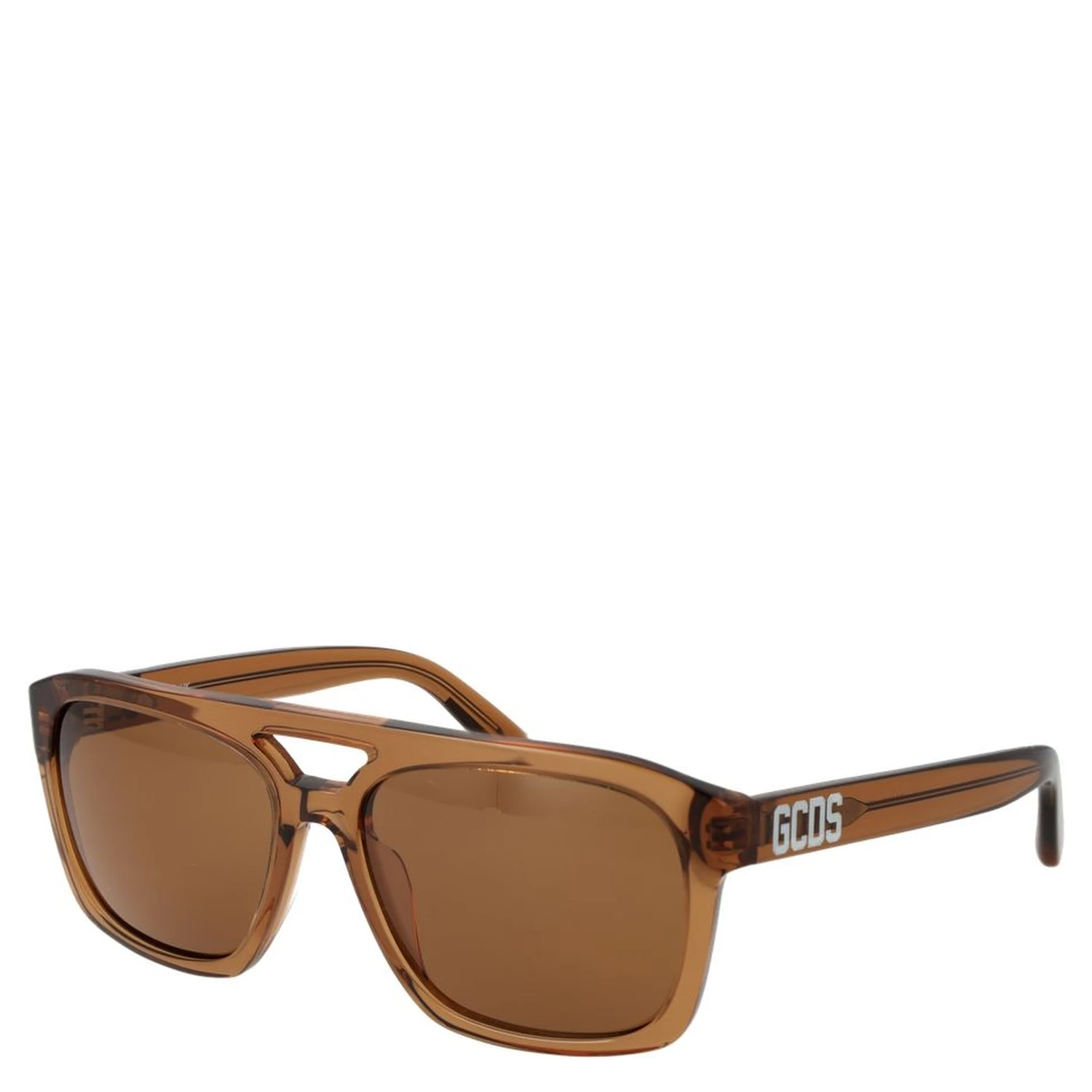Brown Plastic Sunglasses