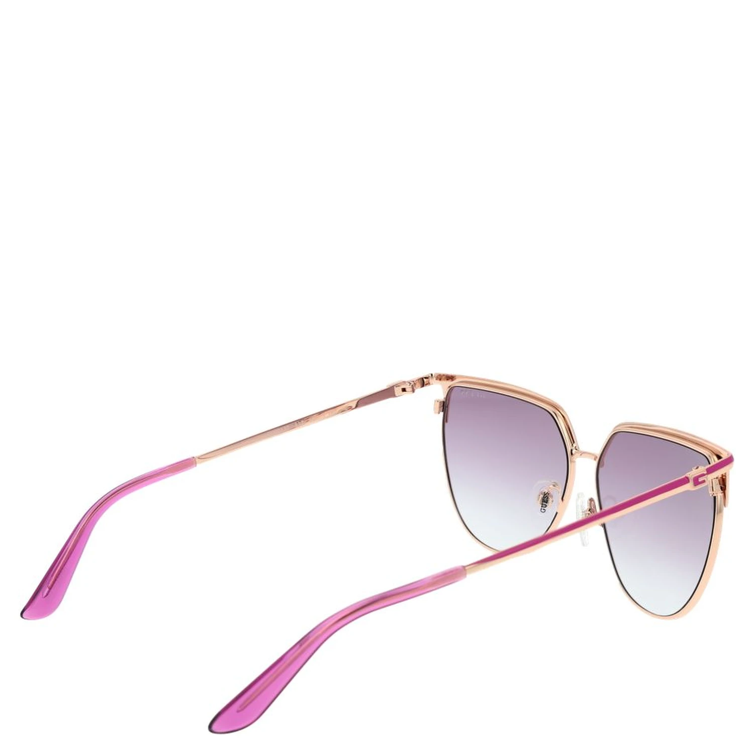 Rose Gold Metal Sunglasses