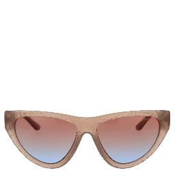 Beige Plastic Sunglasses