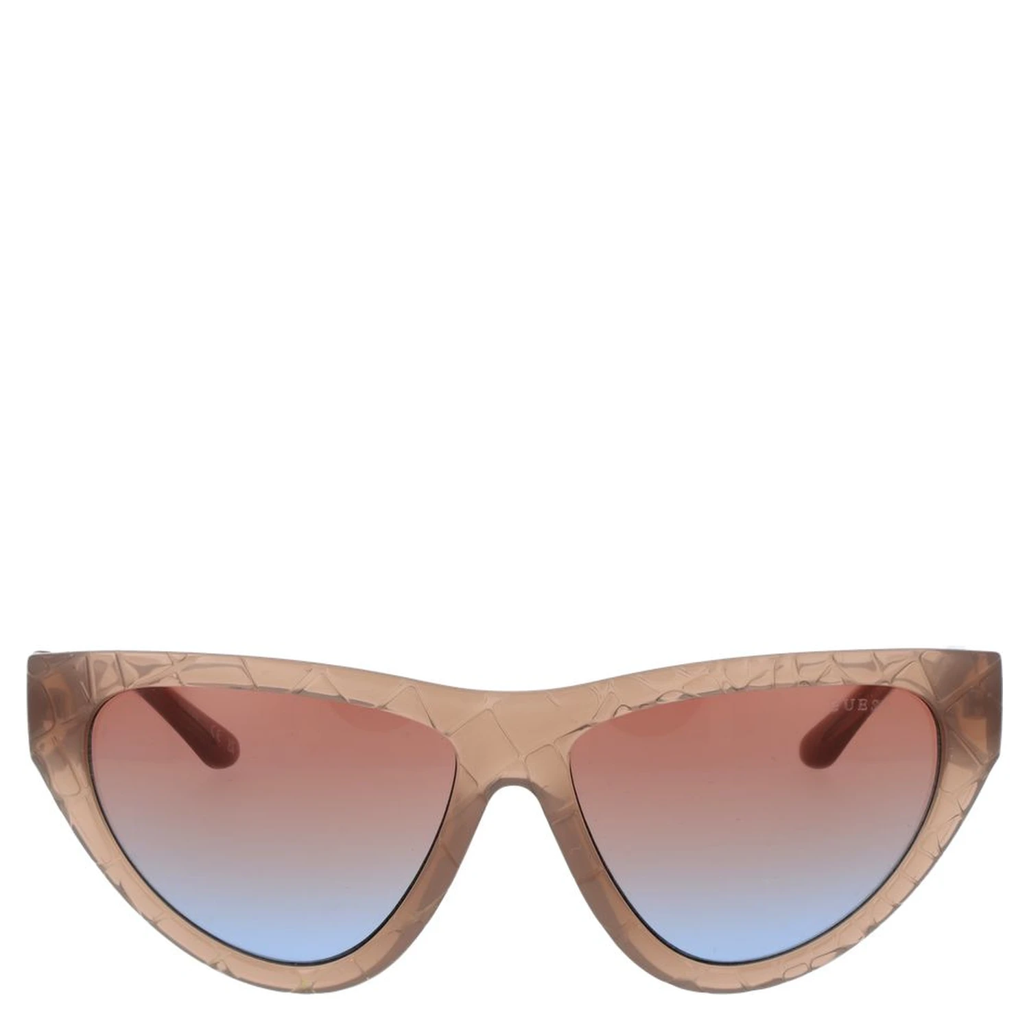 Beige Plastic Sunglasses