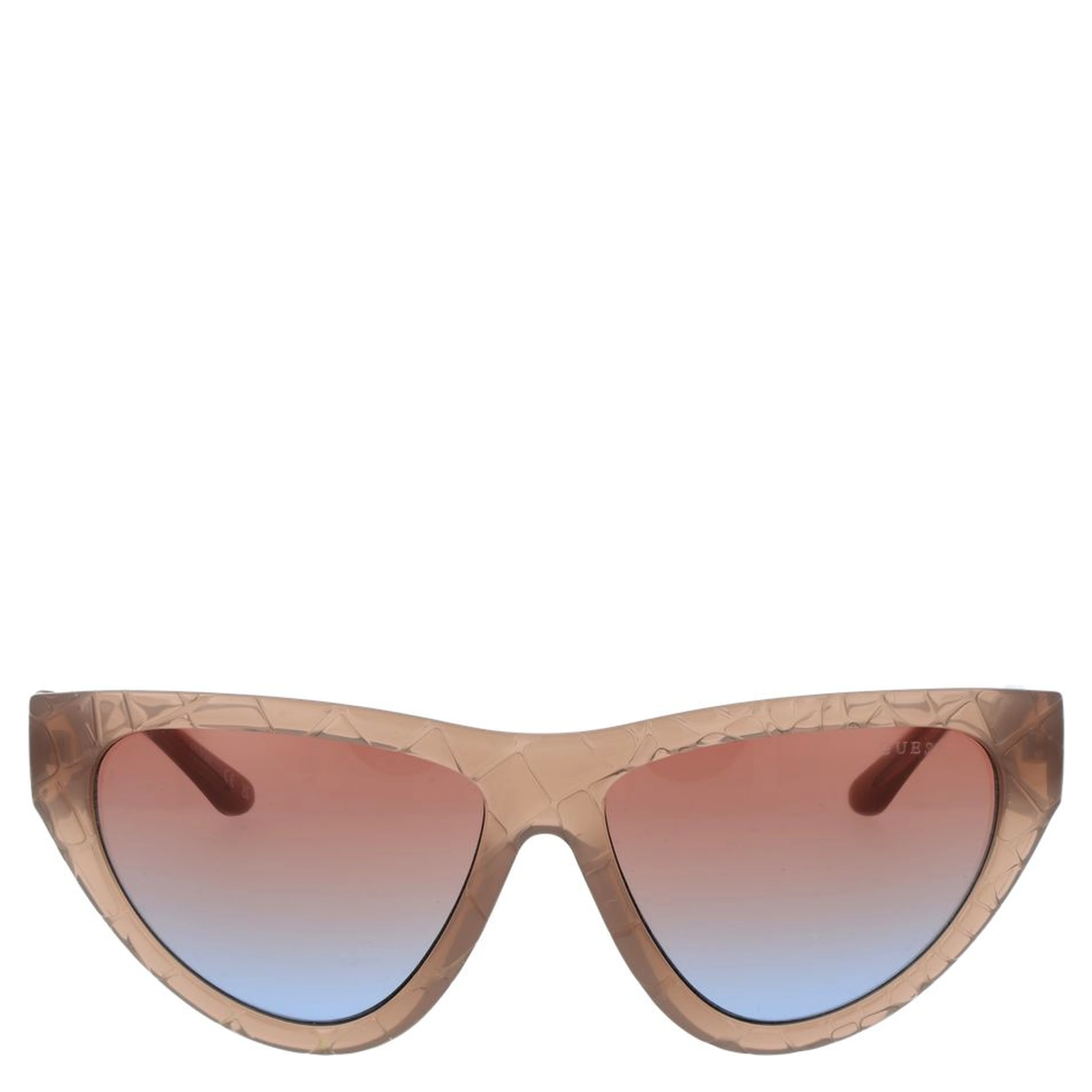 Beige Plastic Sunglasses
