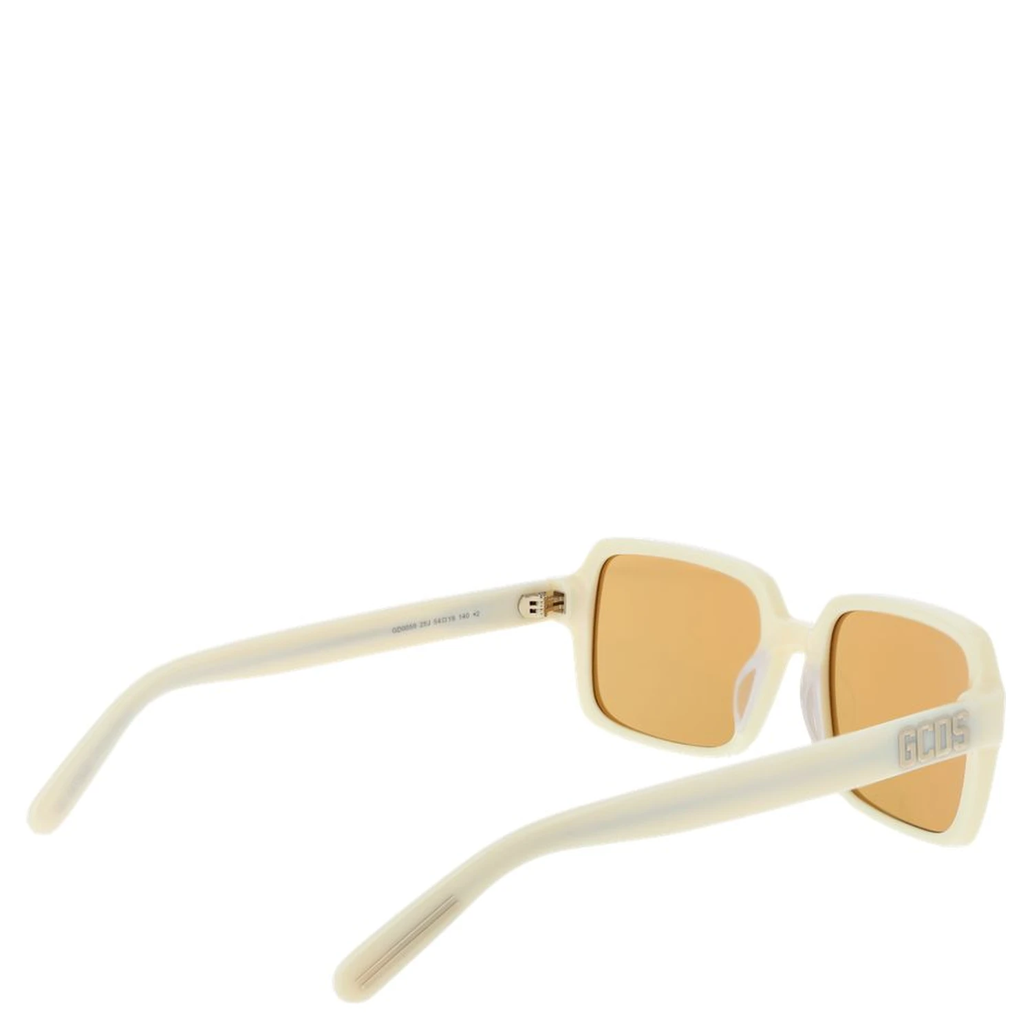 Beige Plastic Sunglasses