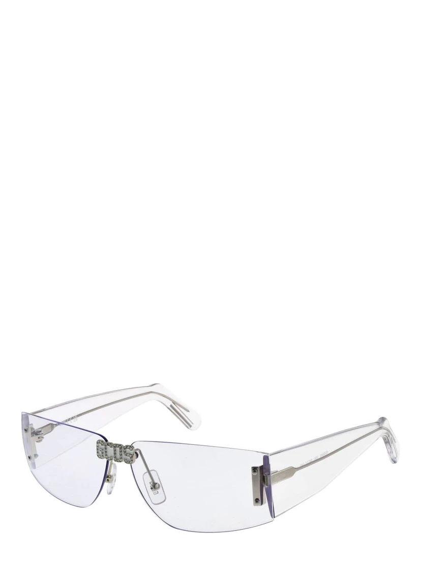 Transparent Plastic Sunglasses