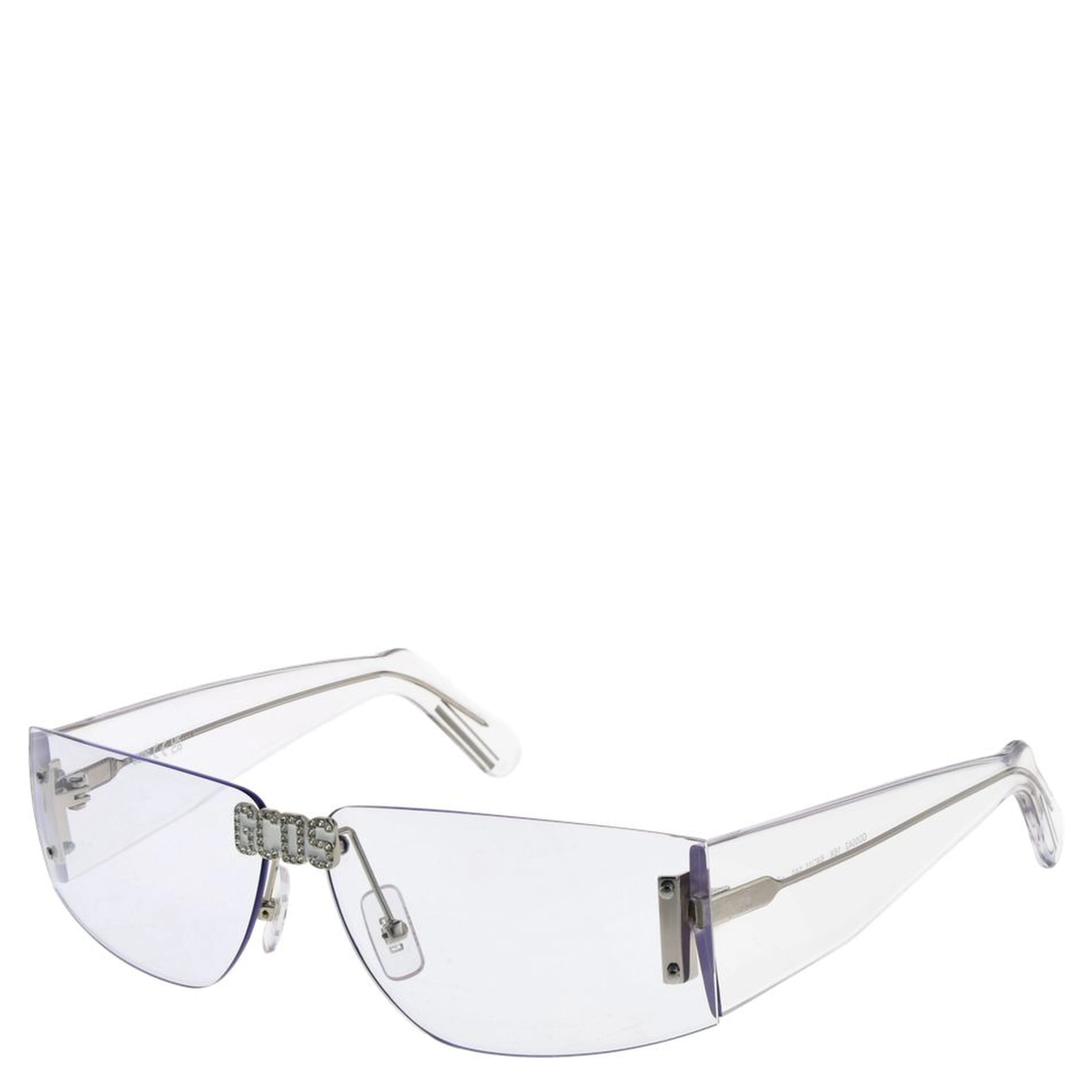 Transparent Plastic Sunglasses