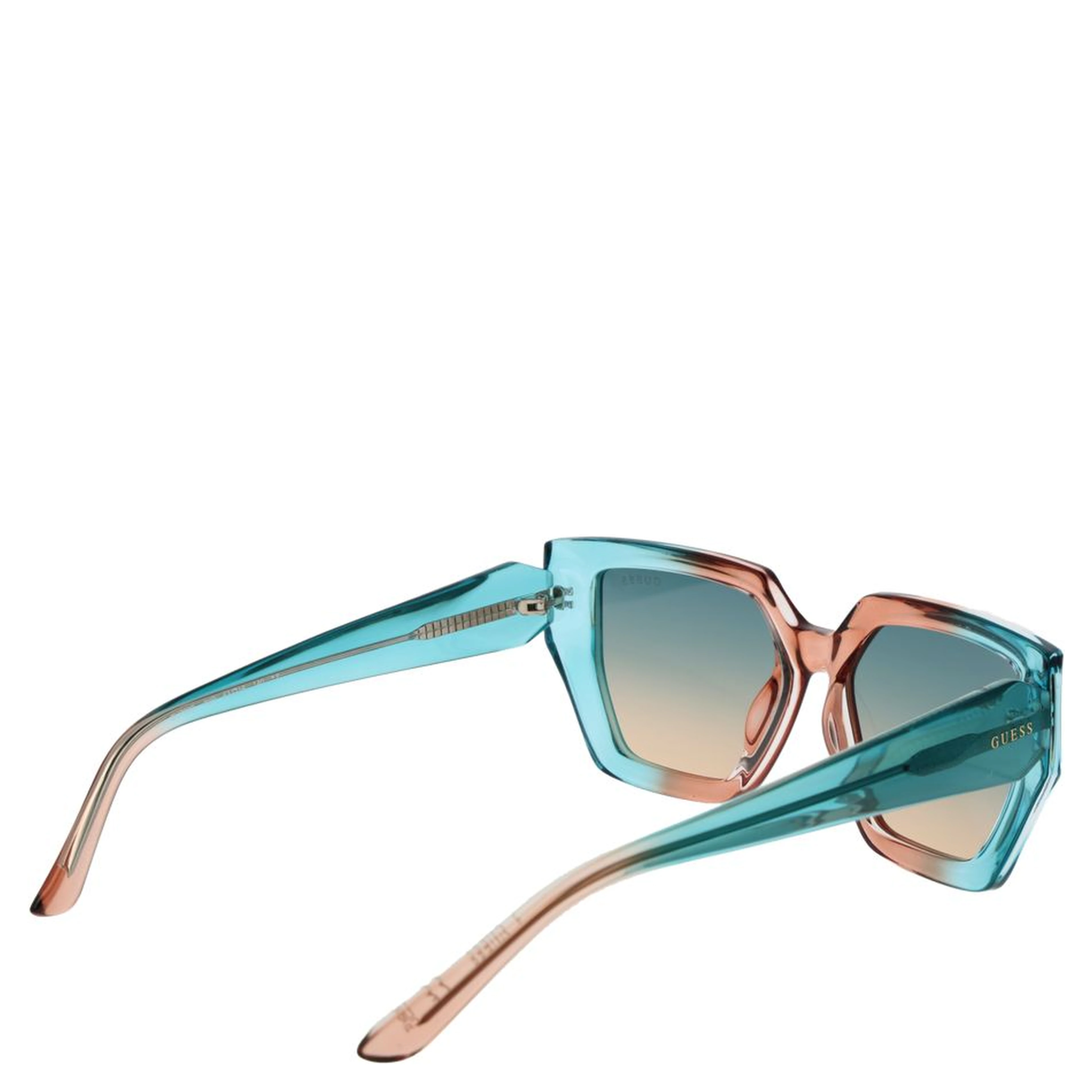 Turquoise Plastic Sunglasses