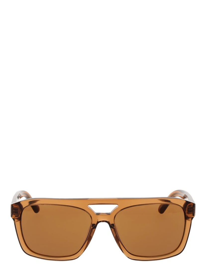 Brown Plastic Sunglasses