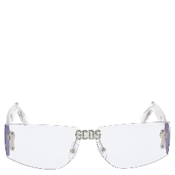 Transparent Plastic Sunglasses
