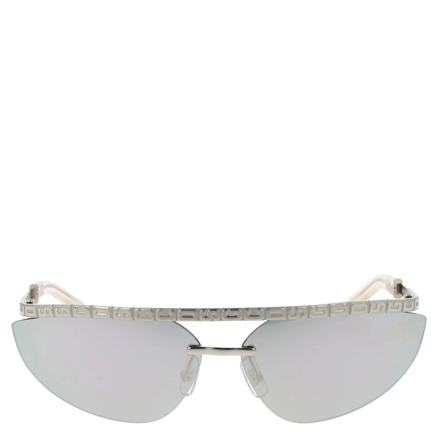 Silver Metal Sunglasses