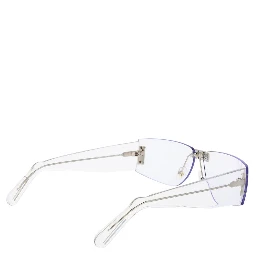 Transparent Plastic Sunglasses