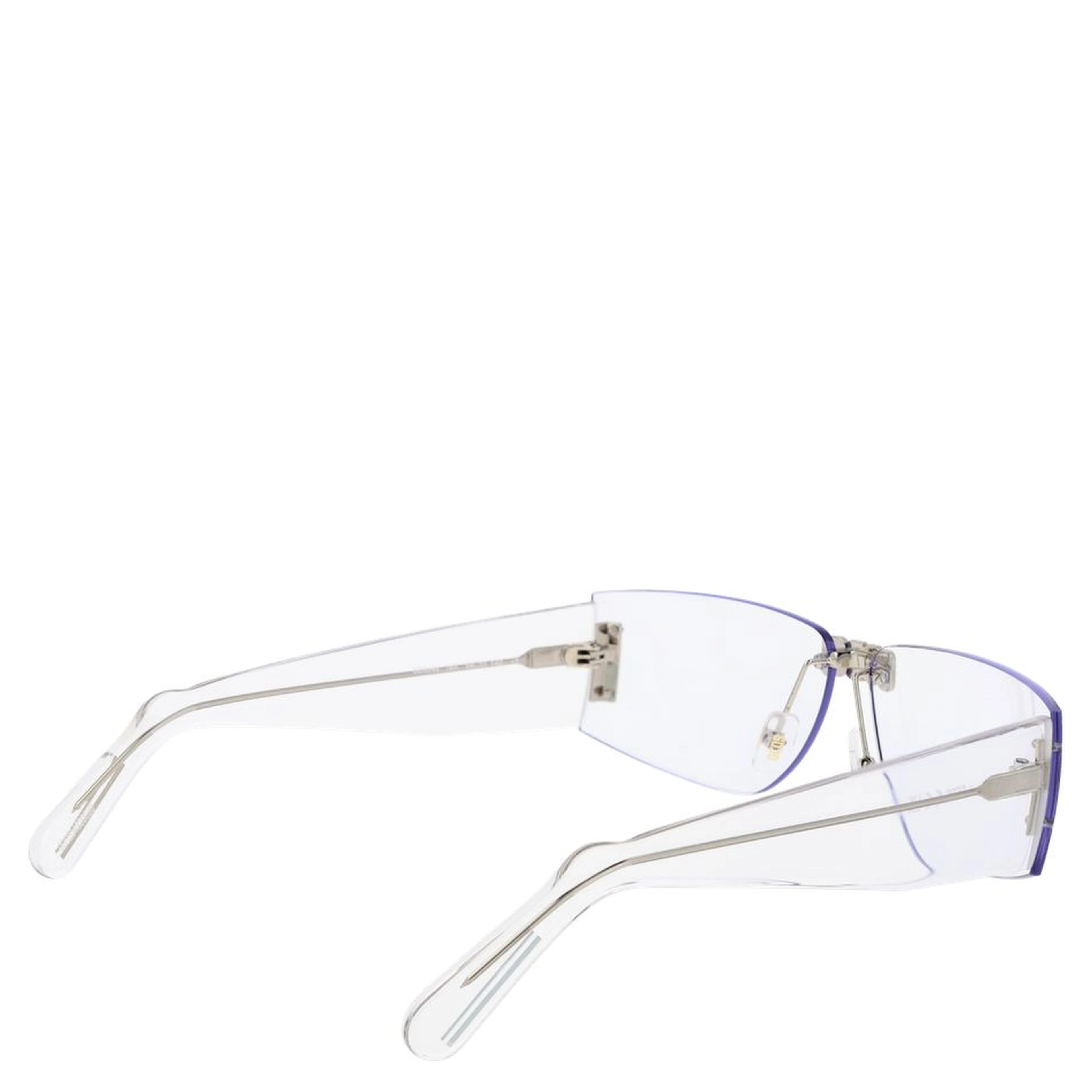 Transparent Plastic Sunglasses