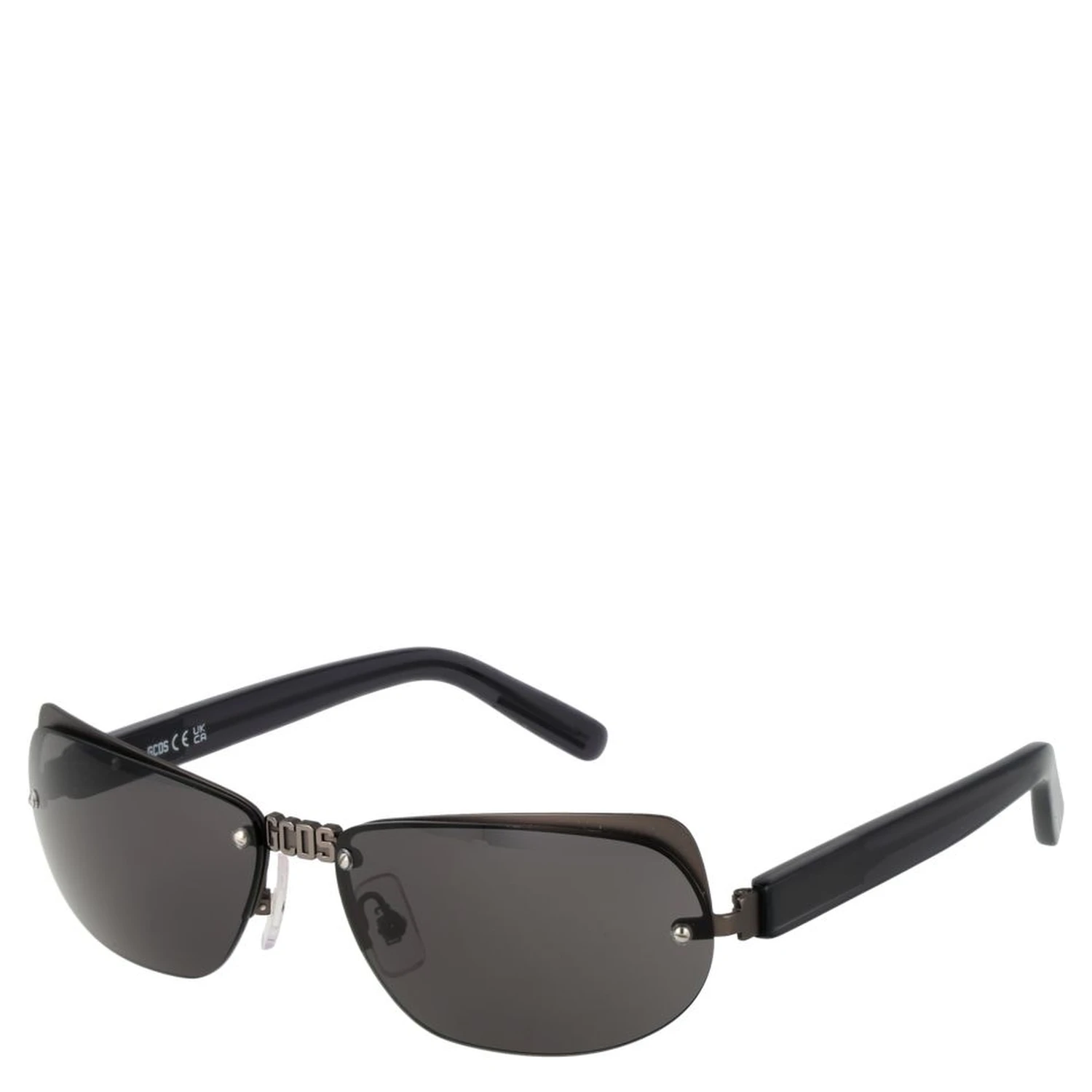Gray Plastic Sunglasses
