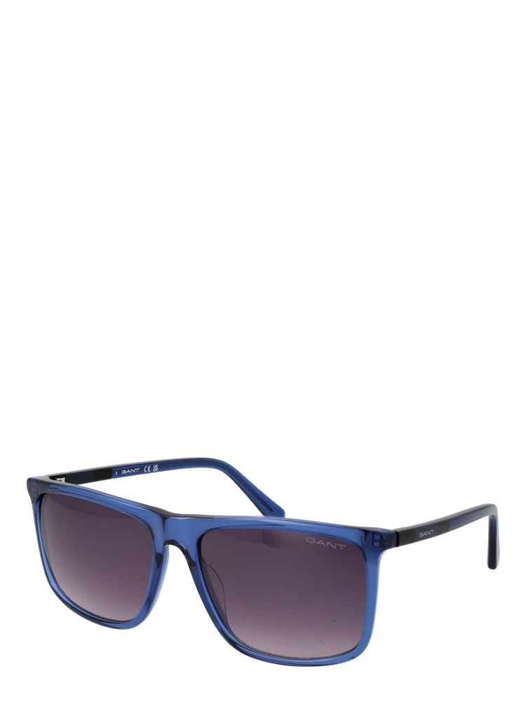 Blue Plastic Sunglasses