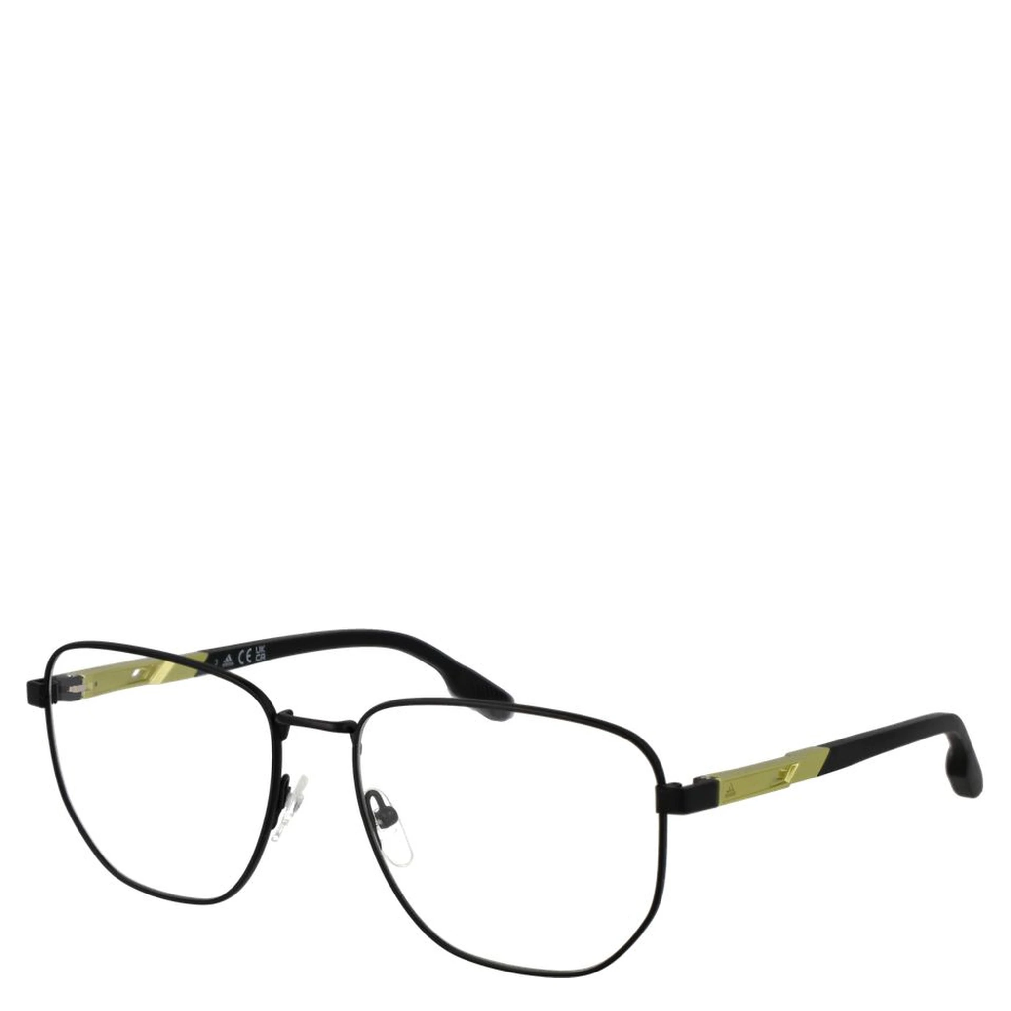 Black Metal Glasses (Frames)