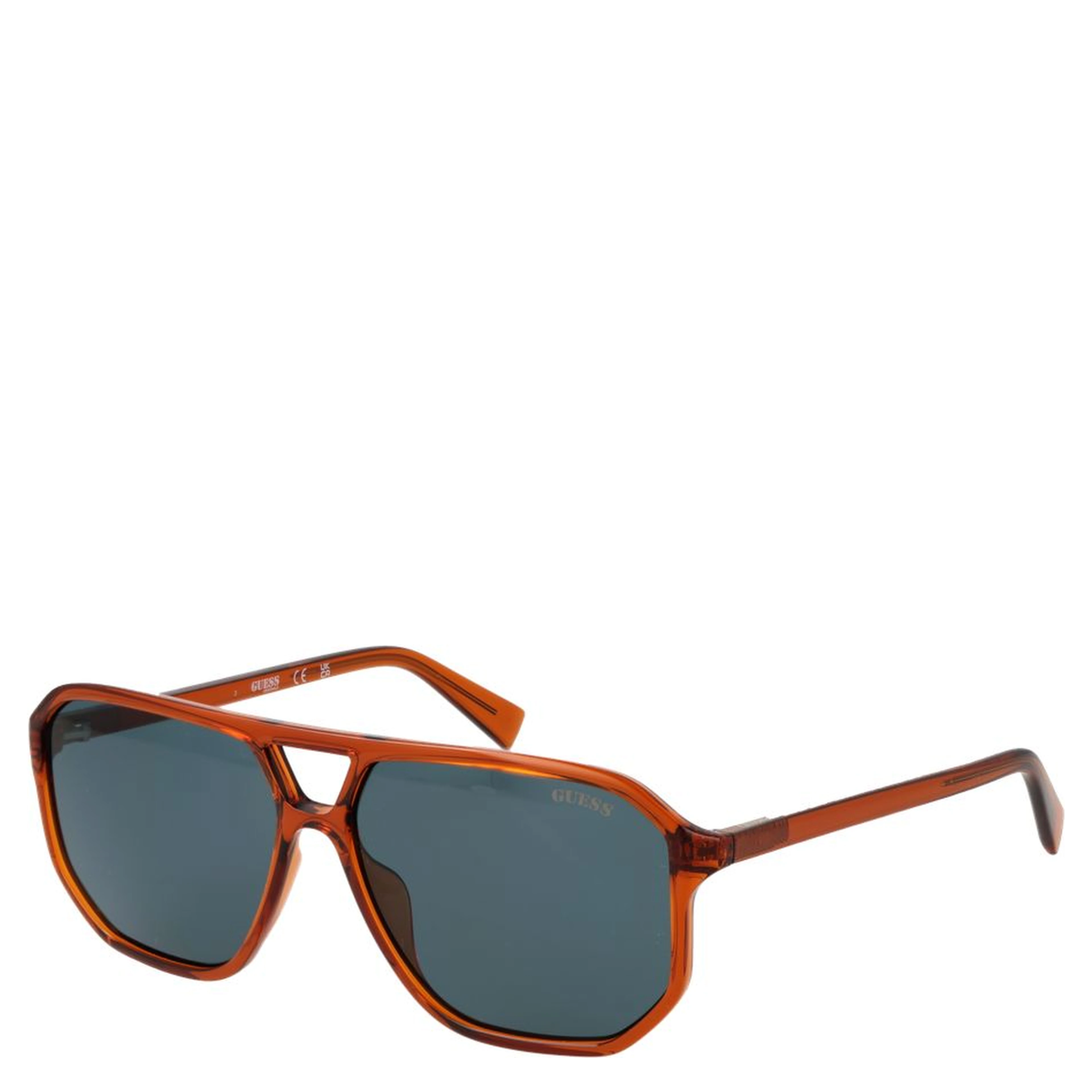 Orange Plastic Sunglasses