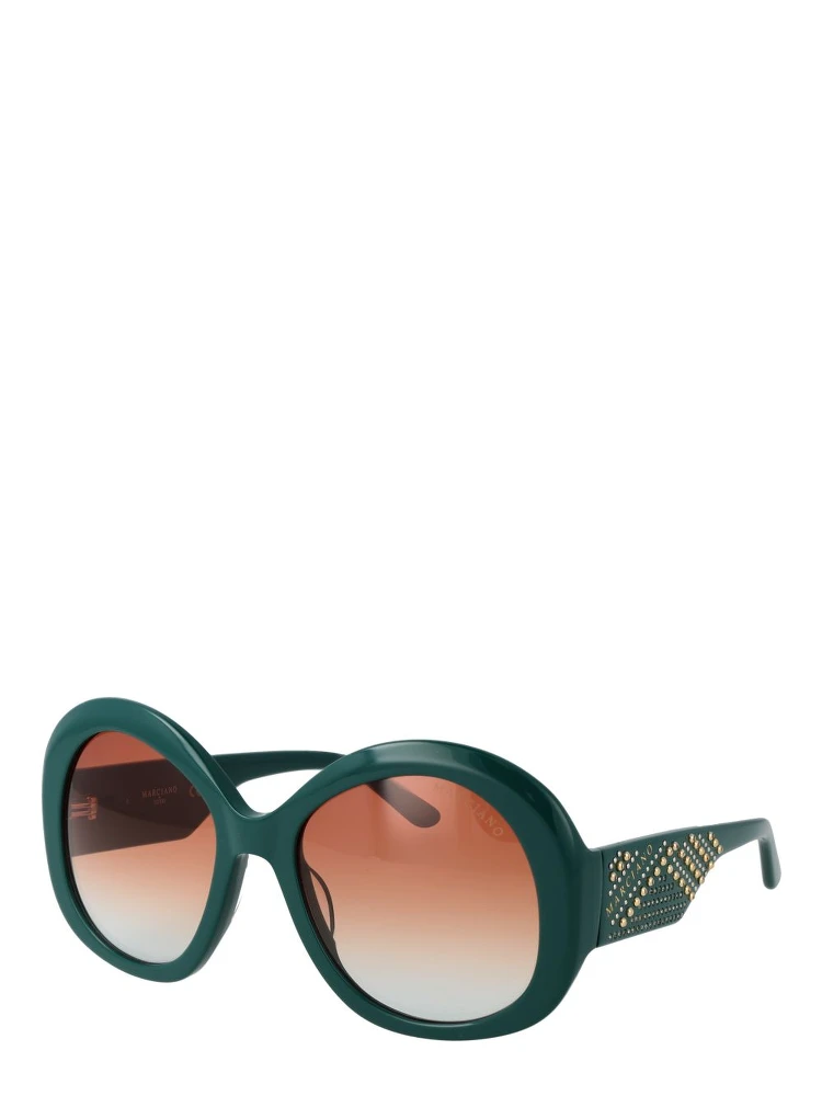 Turquoise Acetate Sunglasses