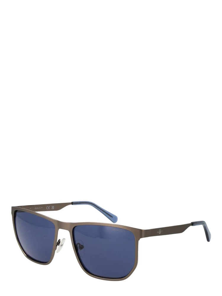 Gray Metal Sunglasses