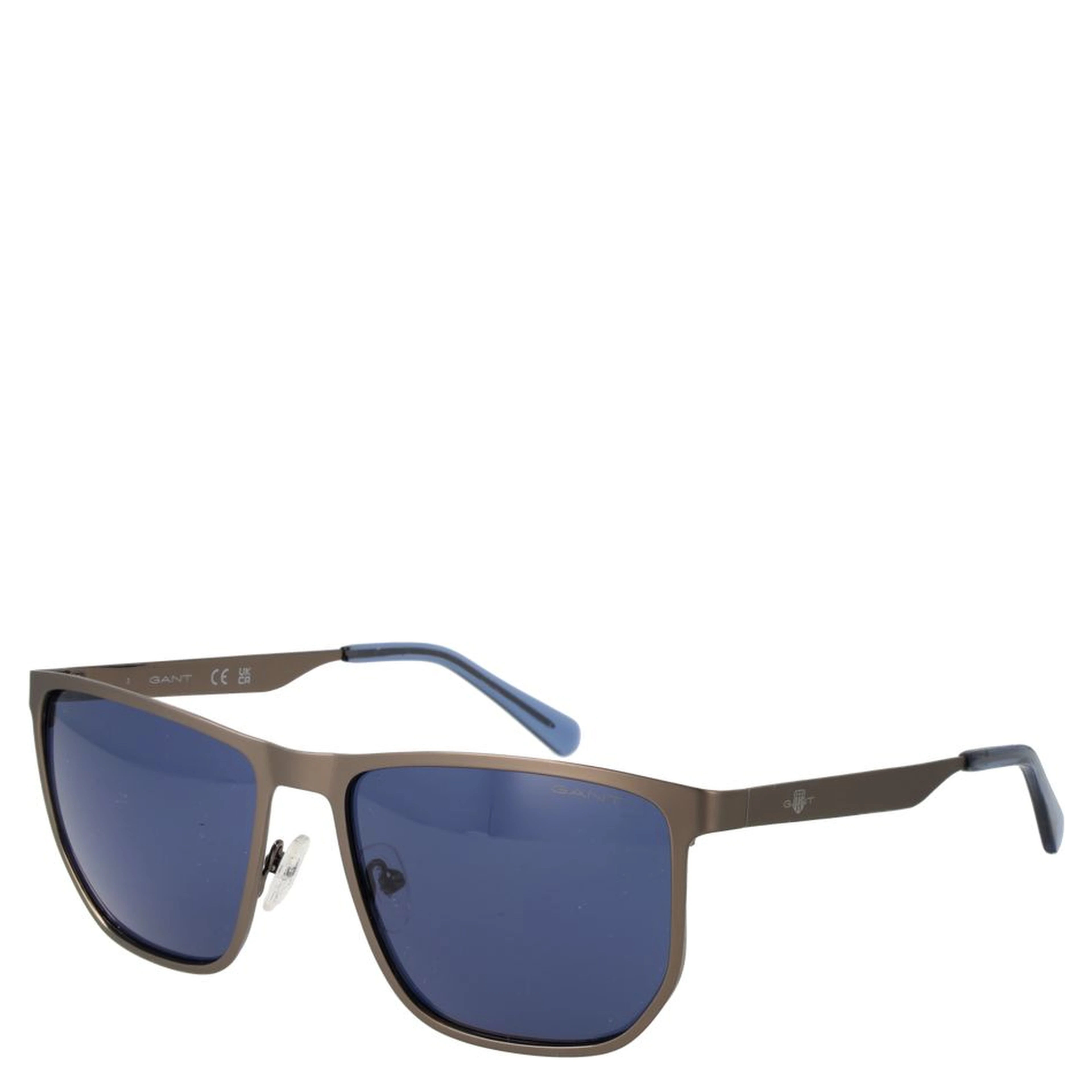 Gray Metal Sunglasses