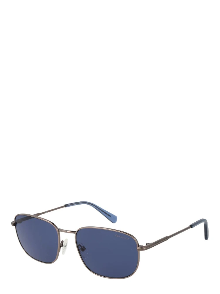 Gray Metal Sunglasses