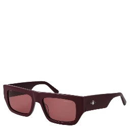 Burgundy Acetate Sunglasses