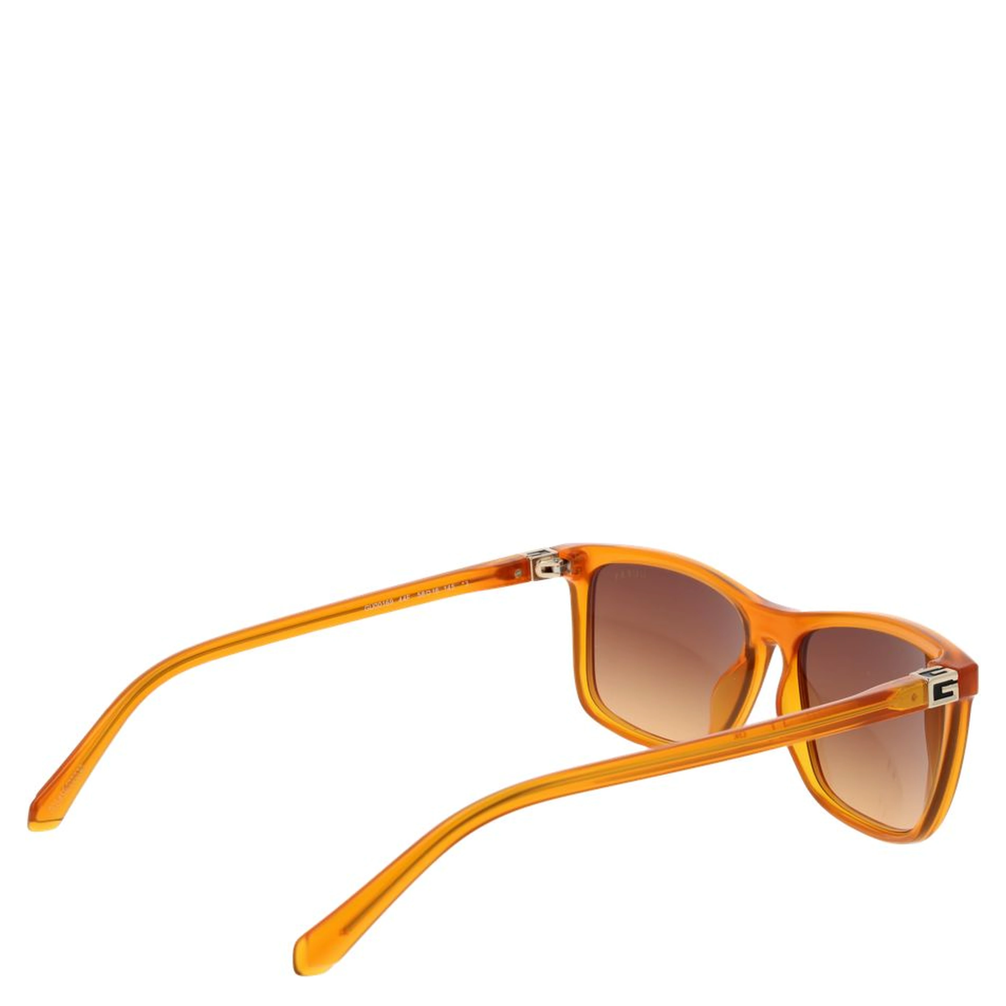 Orange Plastic Sunglasses