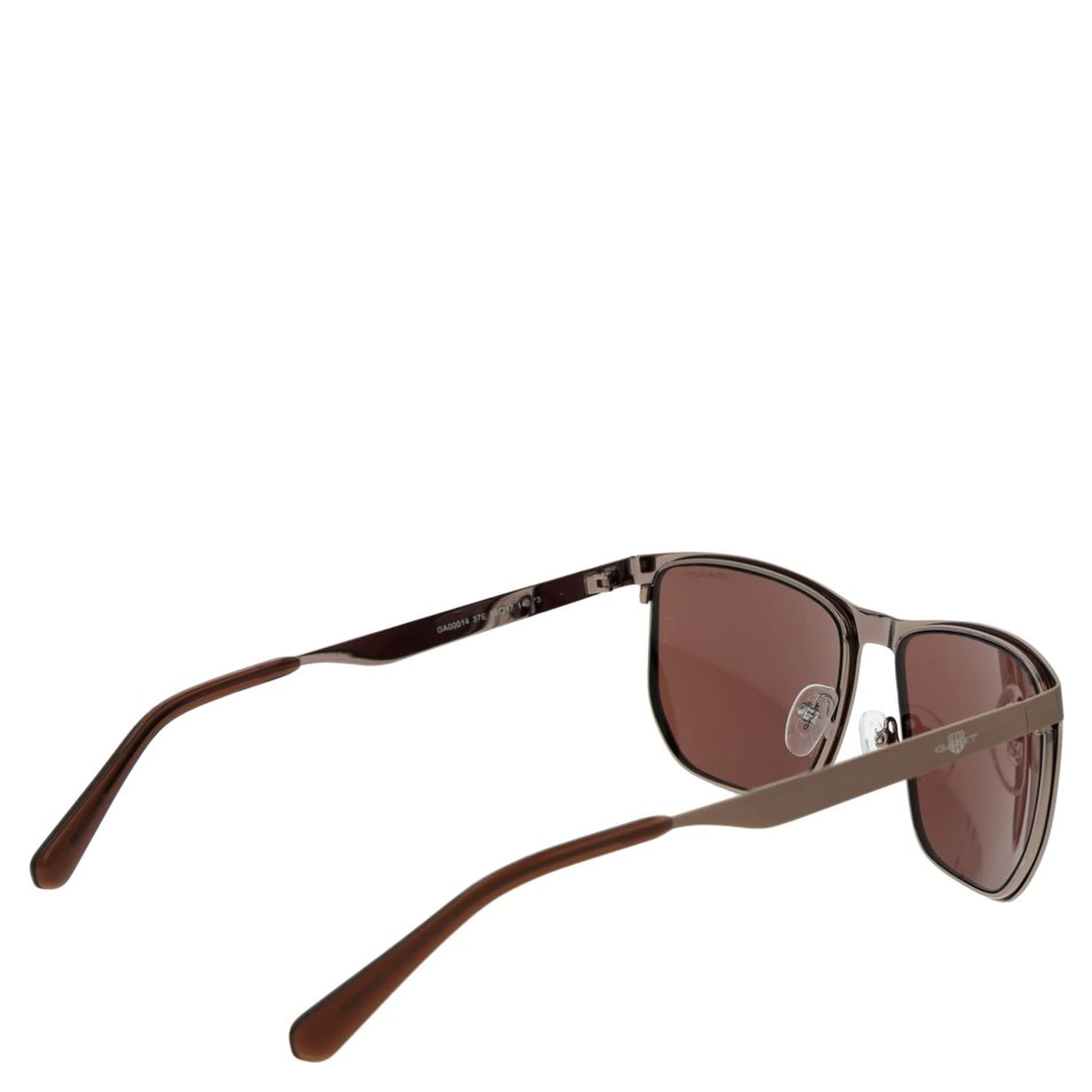 Brown Metal Sunglasses