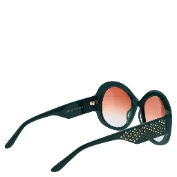 Turquoise Acetate Sunglasses