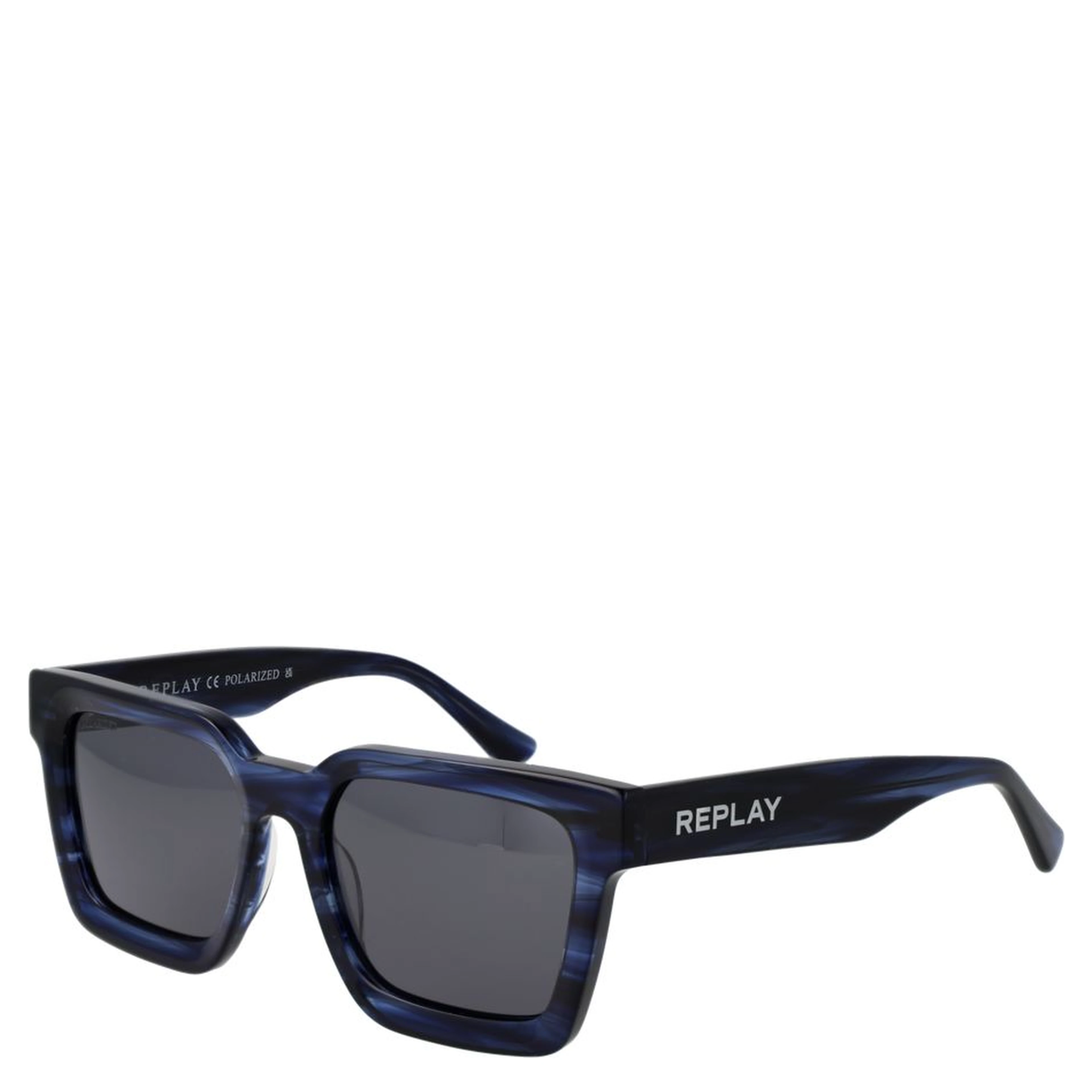 Blue Acetate Sunglasses
