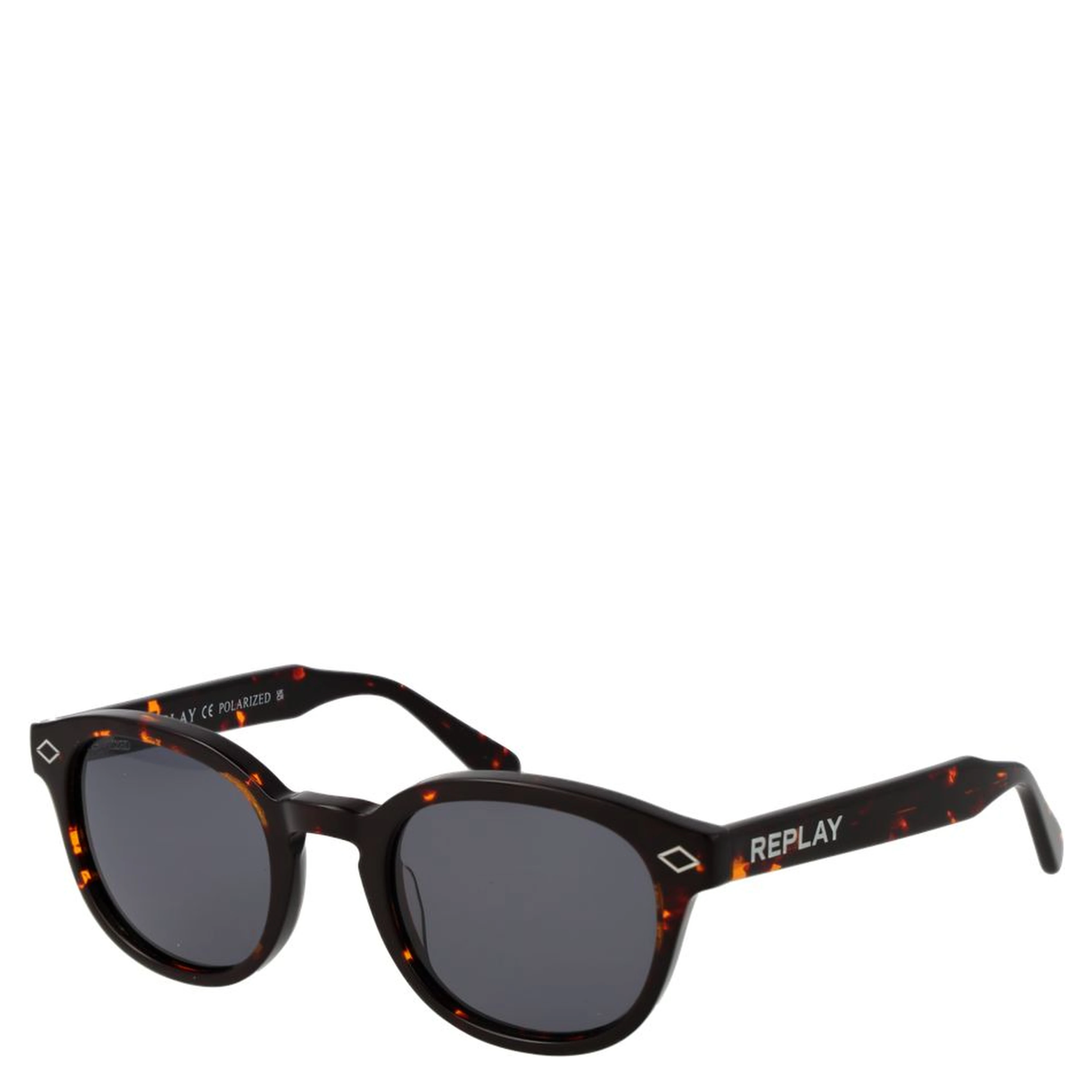 Brown Acetate Sunglasses