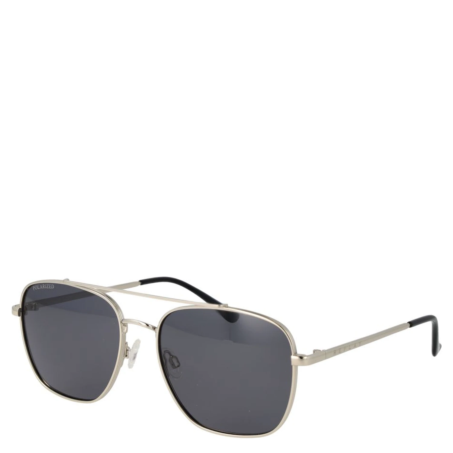 Silver Metal Sunglasses
