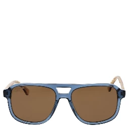 Blue Acetate Sunglasses