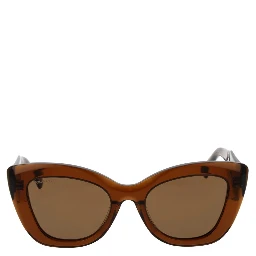 نظارات شمسية بنية اللون من الأسيتات