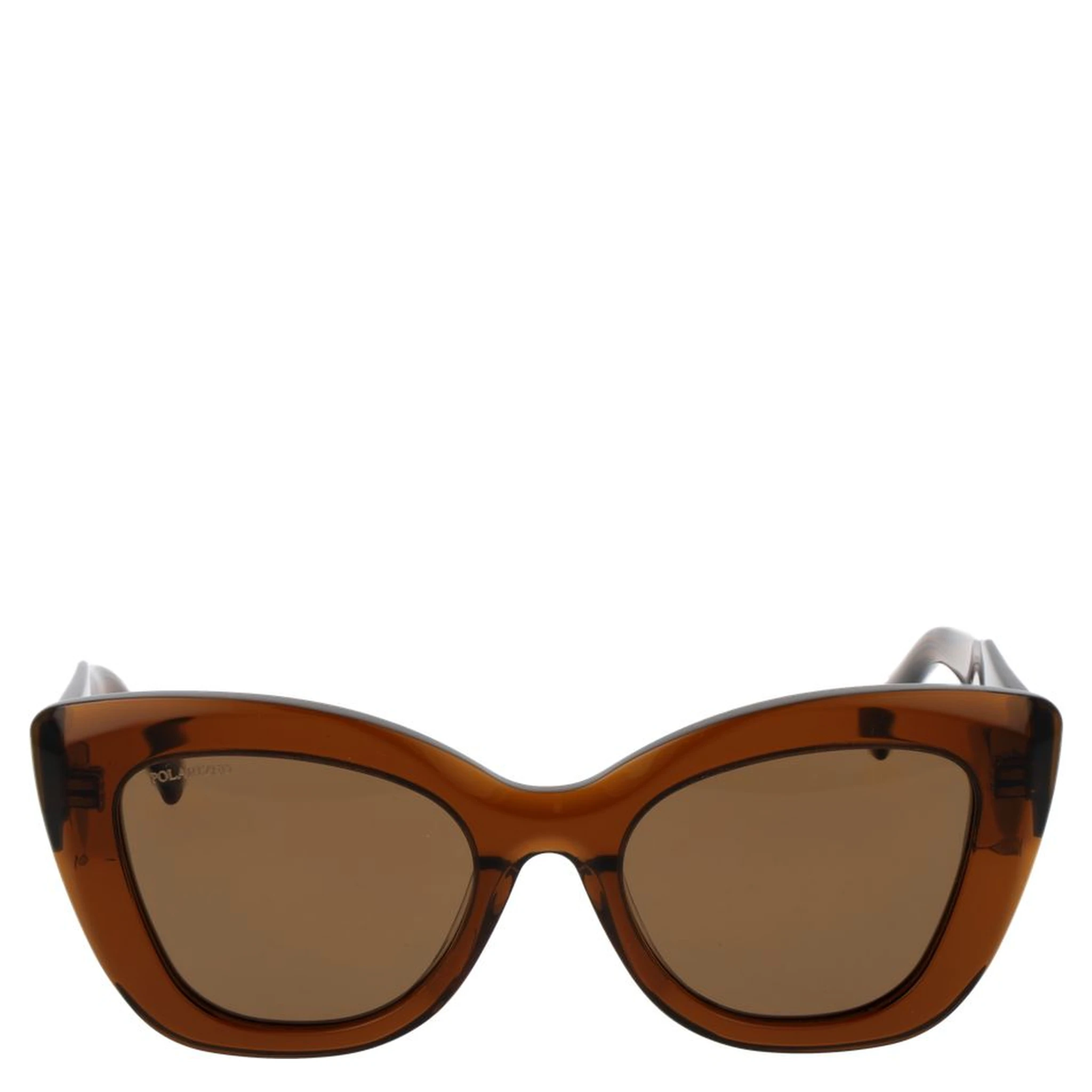 نظارات شمسية بنية اللون من الأسيتات