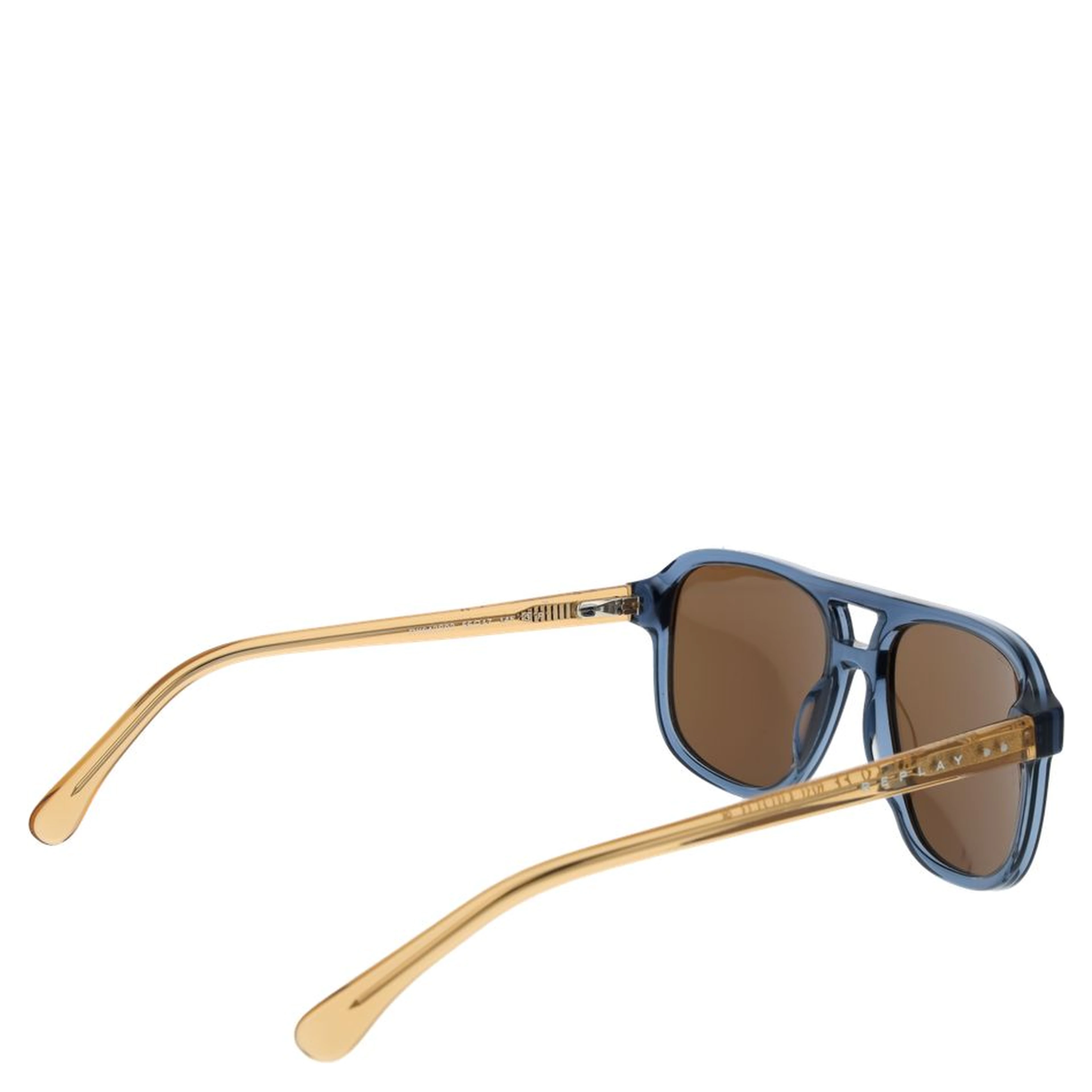 Blue Acetate Sunglasses