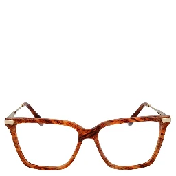 Orange Metal & Plastic Glasses (Frames)