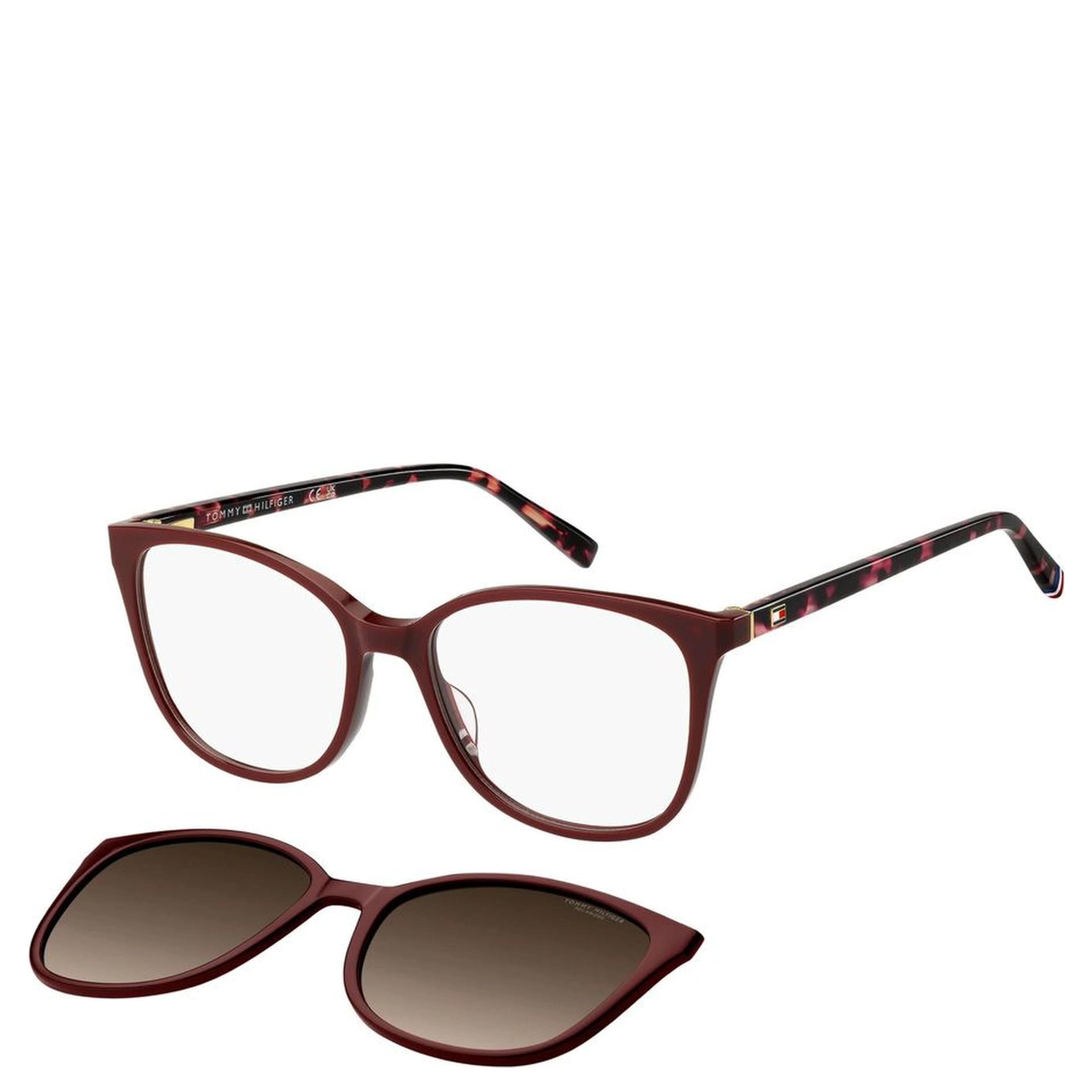 Burgundy Acetate Glasses (Frames)