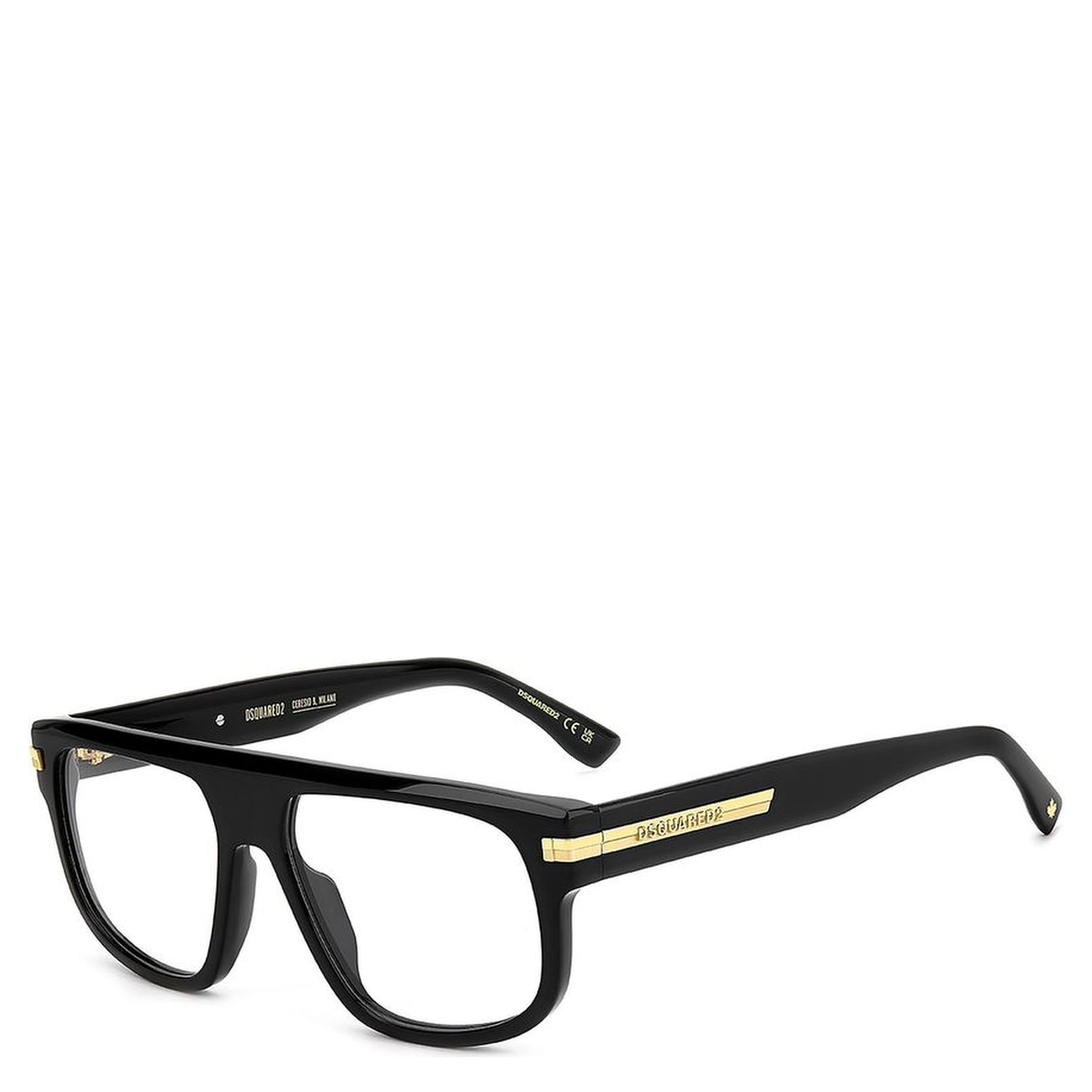 Black Acetate Glasses (Frames)