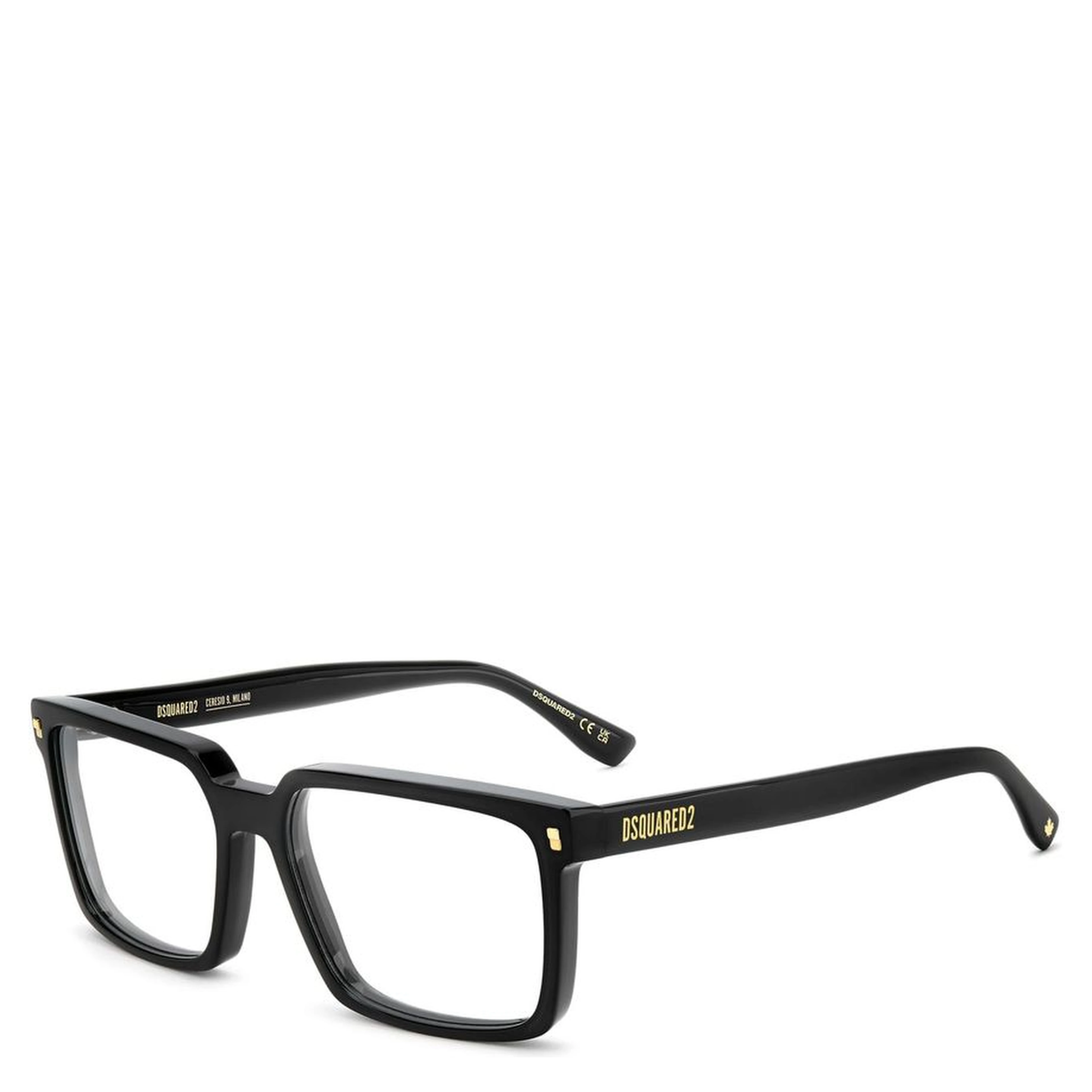 Black Acetate Glasses (Frames)