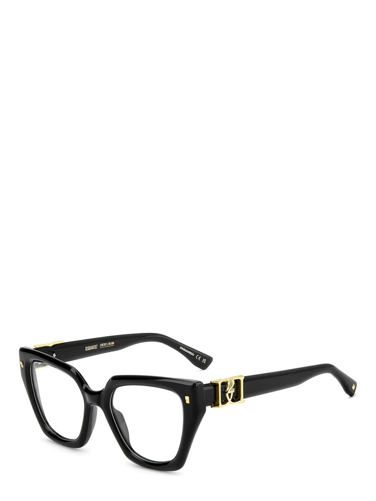 Black Acetate Glasses (Frames)