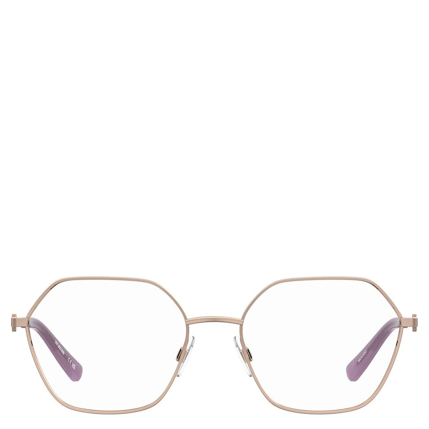 Rose Gold Metal Glasses (Frames)