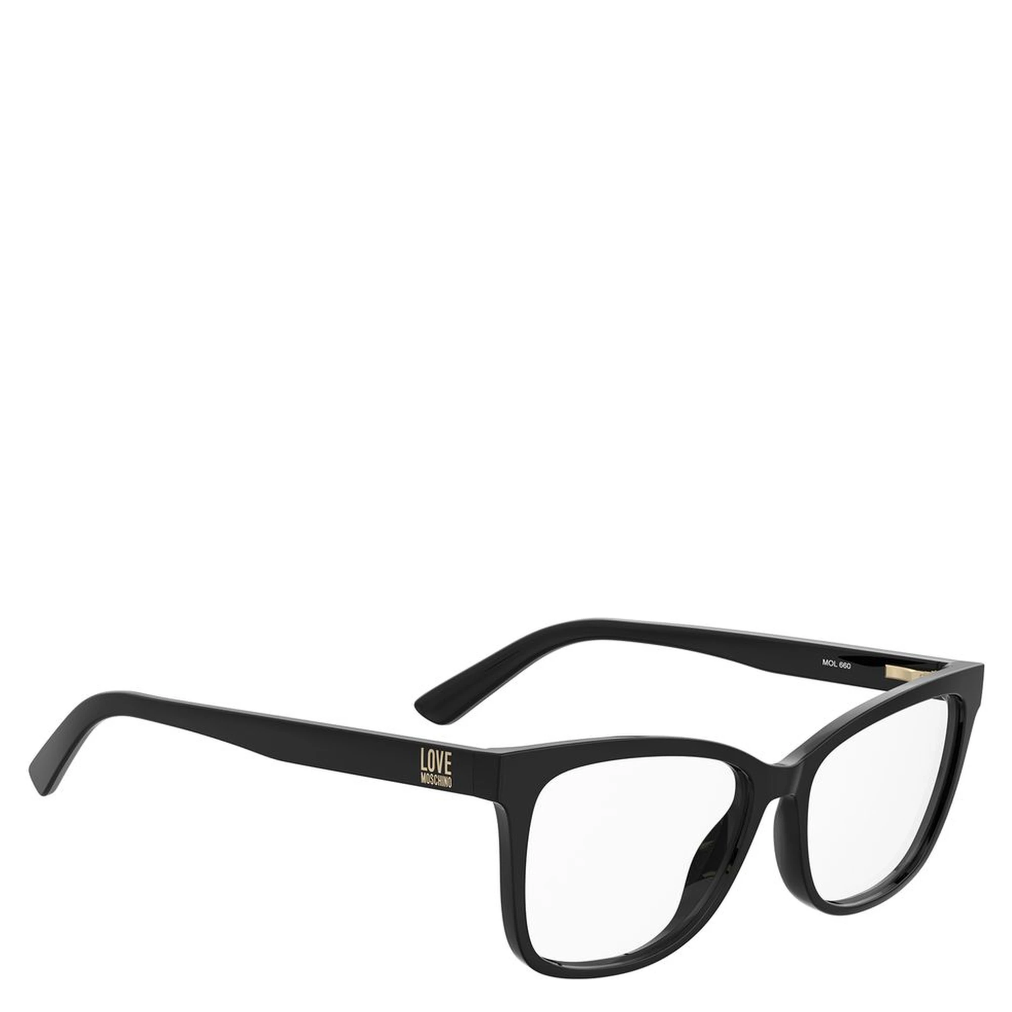 Black Plastic Glasses (Frames)